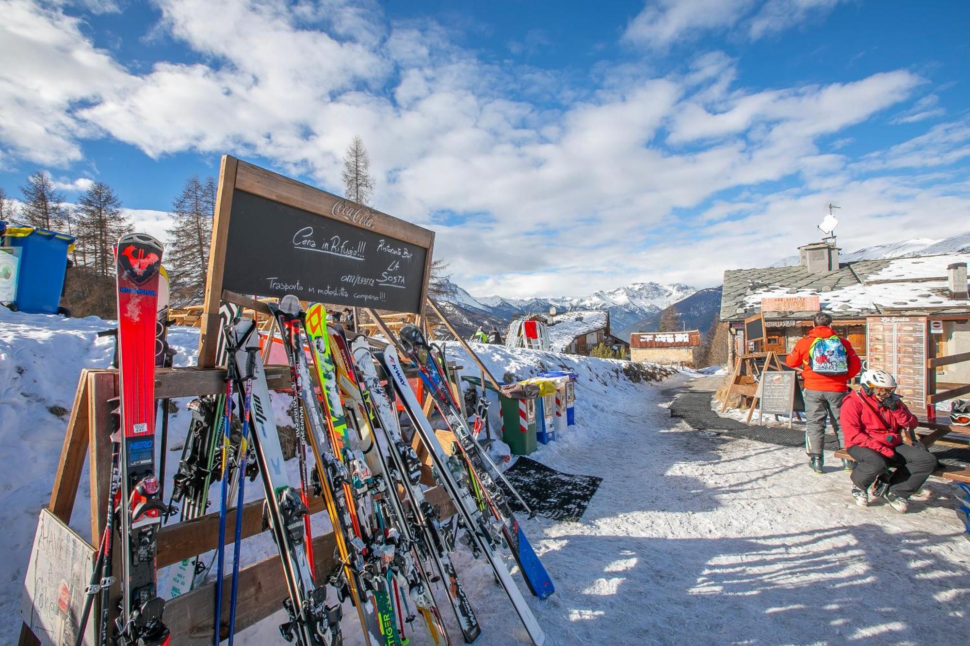 Studio Abete Rosso 500M From Ski - Happy Rentals Oulx Екстериор снимка
